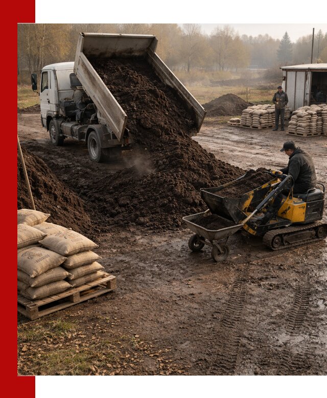 Кислый торф в доставке по выгодным ценам в Ростове-на-Дону