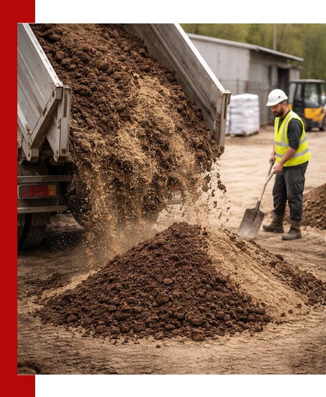 Доставка торфо-песчаной смеси в Ростове-на-Дону для строительства и озеленения