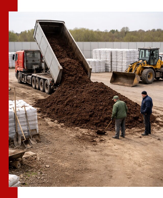 Доставка торфяных смесей оптом и в розницу в Ростове-на-Дону