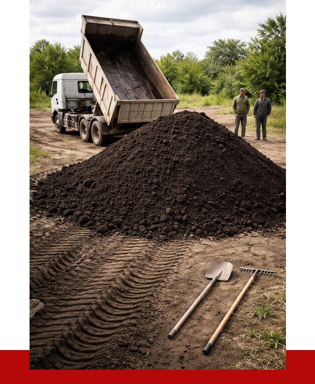 Купить чернозем навалом в Ростове-на-Дону от 1251 р. за куб | ПРОНЕРУДРст