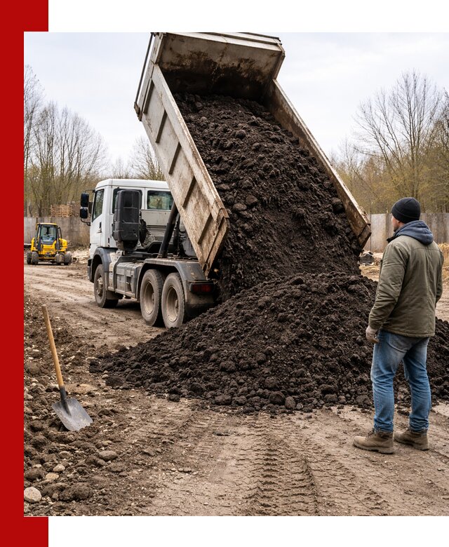 Доставка чернозема навалом в Ростове-на-Дону быстро и выгодно