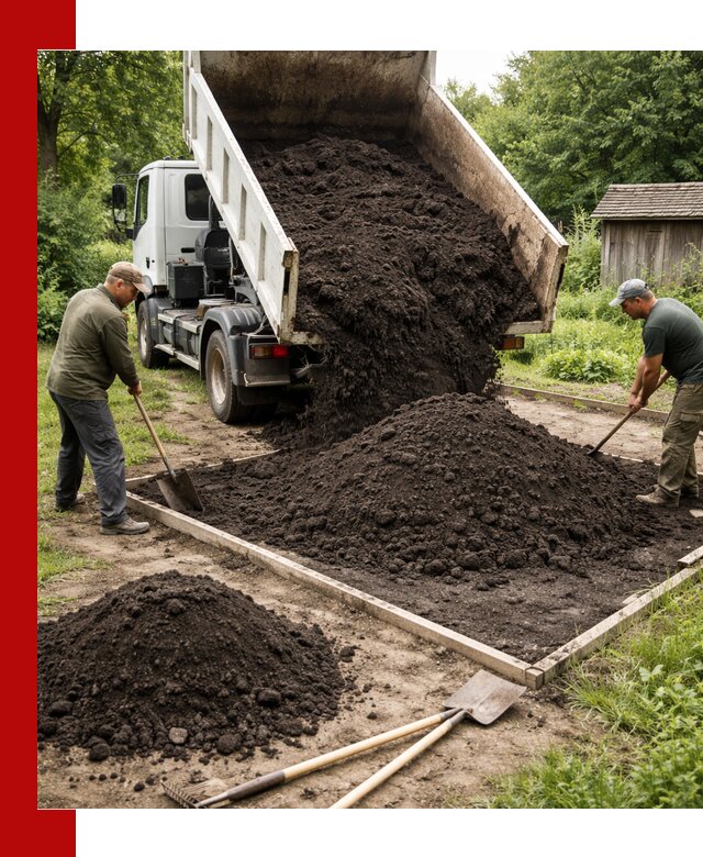 Купить чистый чернозем для огорода с доставкой в Ростове-на-Дону