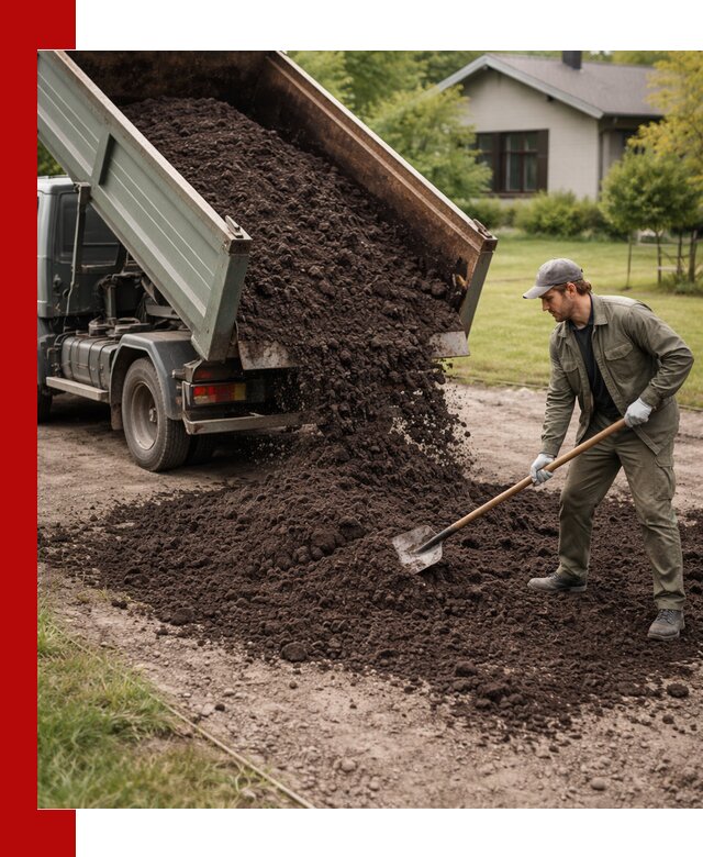 Чернозем для газона с доставкой в Ростове-на-Дону быстро и качественно