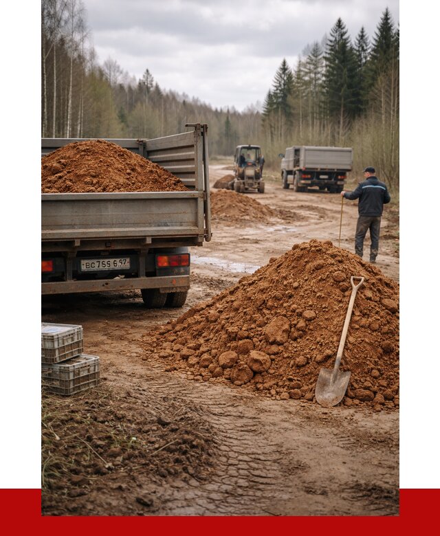 Глина и суглинки в Ростове-на-Дону от 4693 р. за куб | ПРОНЕРУДРст