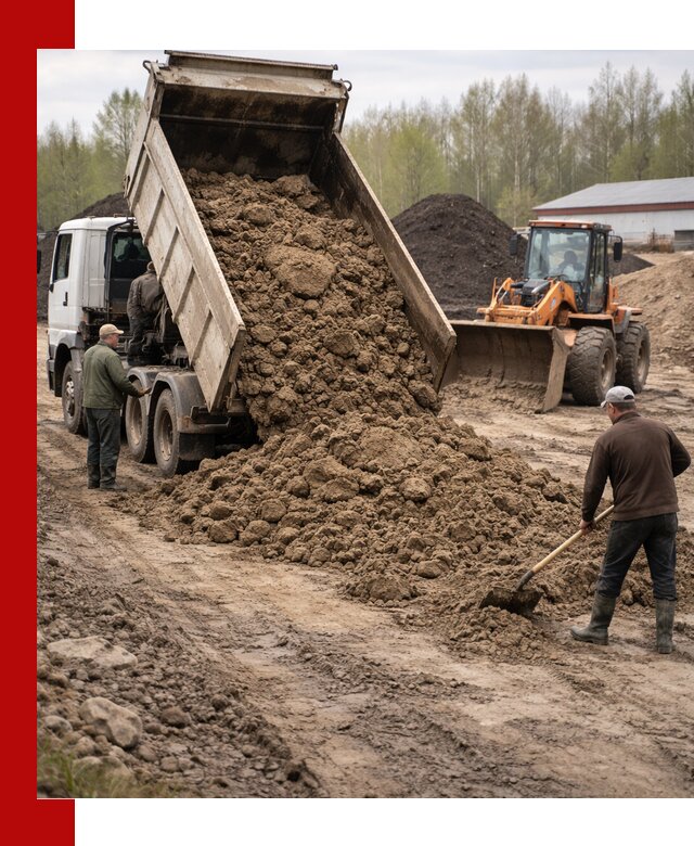 Доставка глин и суглинков в Ростове-на-Дону оптом и вкрай