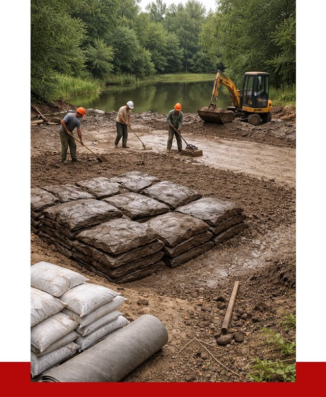Купить глину для пруда в Ростове-на-Дону от 4693 р. с доставкой | ПРОНЕРУДРст