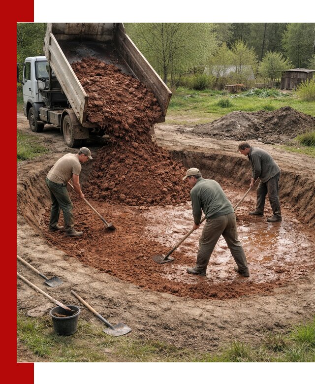 Купить качественную глину для пруда в Ростове-на-Дону