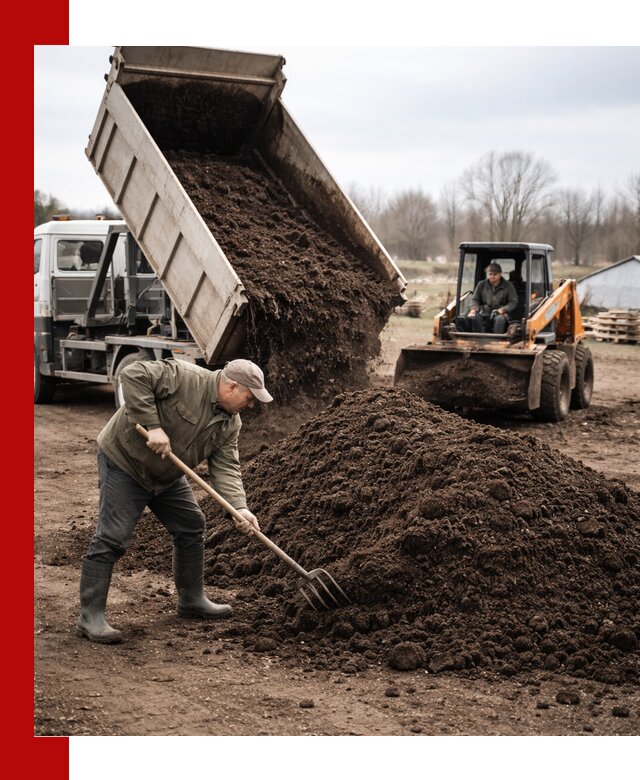 Доставка и продажа перегноя в Ростове-на-Дону быстро и дешево