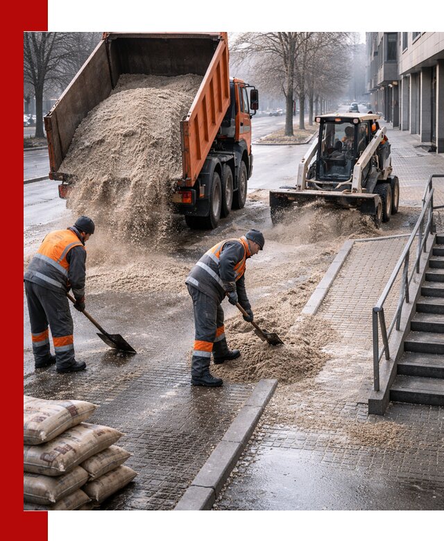 Поставка противогололедных материалов в Ростове-на-Дону