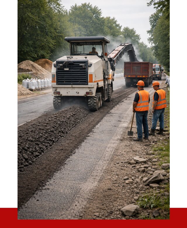 Фрезерованный асфальт в Ростове-на-Дону от 2294 р./куб. | ПРОНЕРУДРст