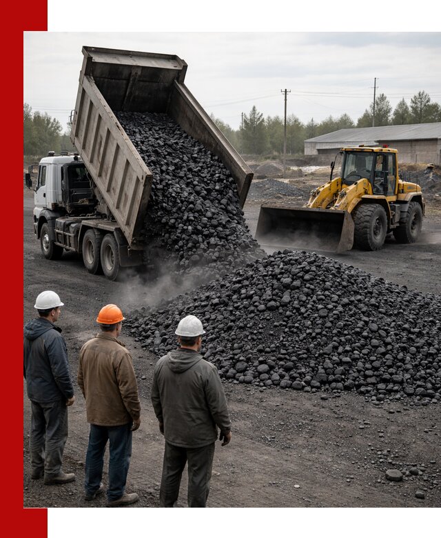 Доставка угля антрацита в Ростове-на-Дону с самосвалами и погрузкой