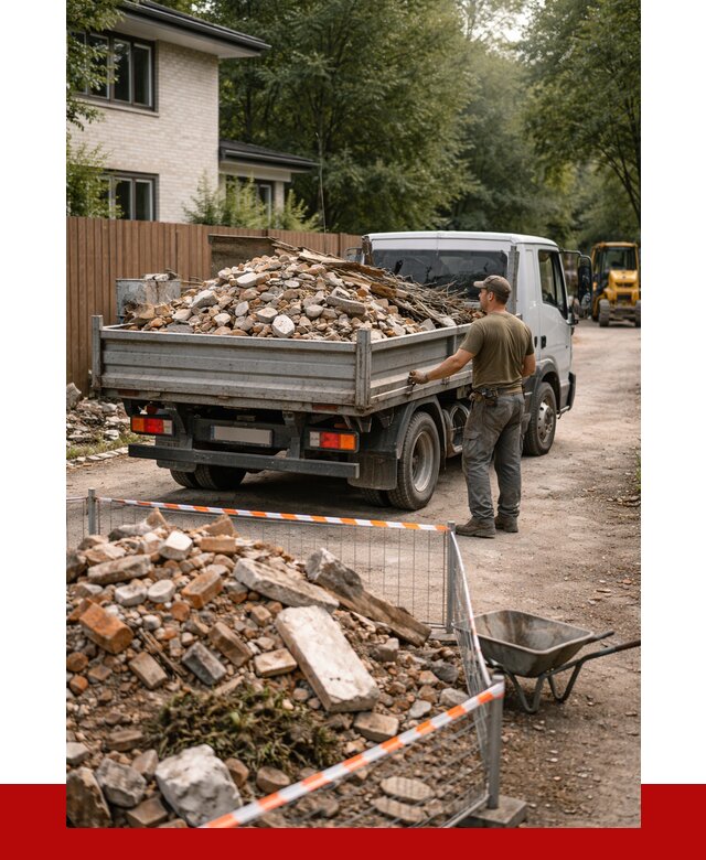 Вывоз строительного мусора с погрузкой в Ростове-на-Дону от 7822 р | ПРОНЕРУДРст