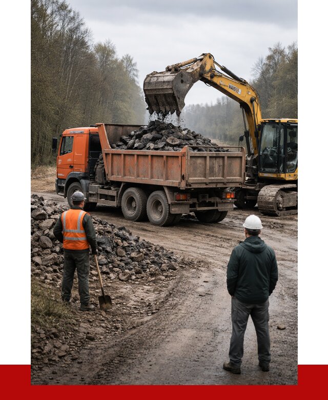 Вывоз асфальта в Ростове-на-Дону от 4693 р. самосвалом ПРОНЕРУДРст