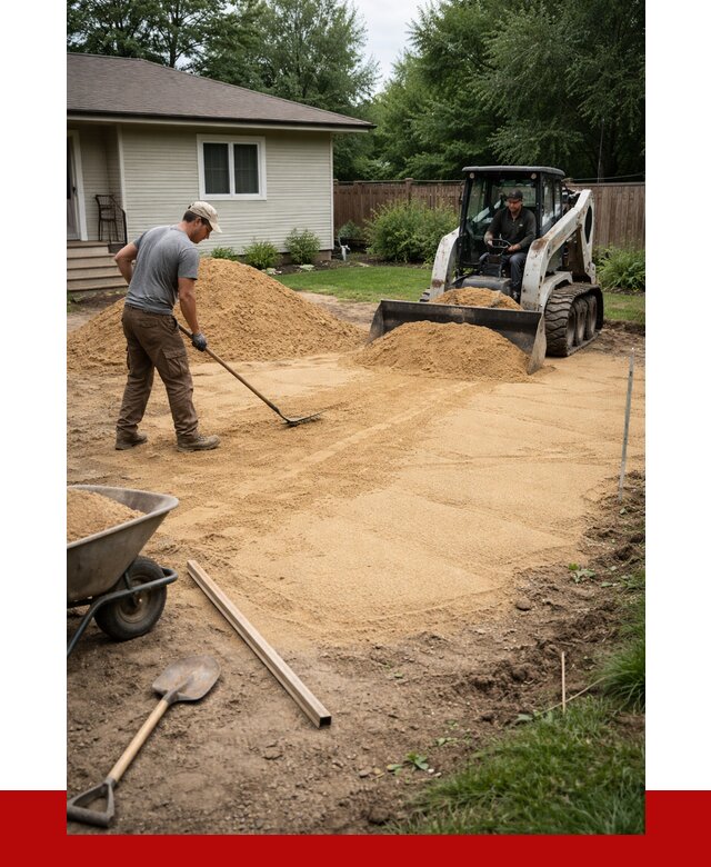 Отсыпка участка песком в Ростове-на-Дону, от 2607 р., ПРОНЕРУДРст