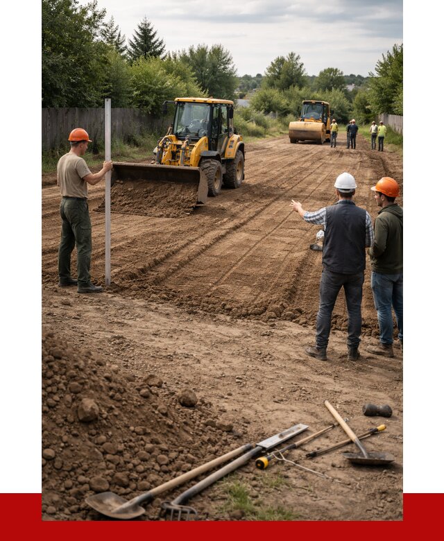 Планировка участка грунтом в Ростове-на-Дону от 4693 р ПРОНЕРУДРст